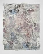 Image 1 of 4: Abstract Hand-Knotted Rug, 2' x 10'