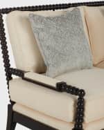 Image 5 of 6: Old Hickory Tannery Spindle Settee 55.5"
