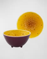 Image 4 of 4: Bordallo Pinheiro Passion Fruit Bowls, Set of 4