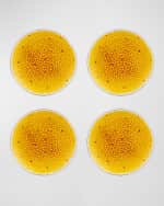 Image 1 of 4: Bordallo Pinheiro Passion Fruit Dessert Plates, Set of 4