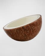 Image 1 of 2: Bordallo Pinheiro Coconut Salad Bowl