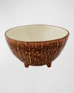 Image 2 of 4: Bordallo Pinheiro Coconut Bowls, Set of 4