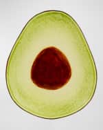 Image 2 of 3: Bordallo Pinheiro Avocado Dessert Plates, Set of 4