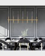 Image 2 of 3: Eurofase Benicia LED Chandelier, 46.3" 