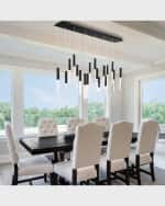 Image 4 of 5: Eurofase Benicio LED Chandelier, 42" 