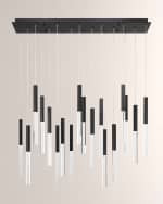 Image 1 of 5: Eurofase Benicio LED Chandelier, 42" 
