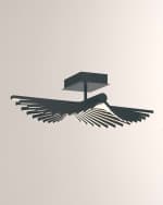 Image 4 of 7: Eurofase Seraph 24.5" LED Flush Mount