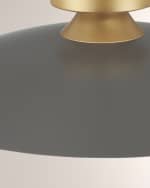 Image 4 of 4: Eurofase Welsh 18" LED Flush Mount