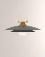 Image 1 of 4: Eurofase Welsh 18" LED Flush Mount