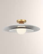 Image 2 of 3: Eurofase Welsh 18" LED Flush Mount