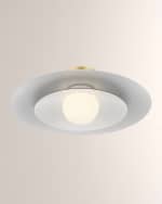 Image 3 of 3: Eurofase Welsh 18" LED Flush Mount