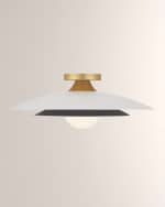 Image 1 of 3: Eurofase Welsh 18" LED Flush Mount