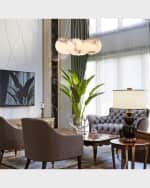 Image 5 of 6: Eurofase Kepler LED Pendant Light, 18"