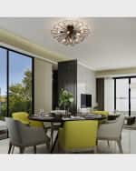 Image 5 of 6: Eurofase Dendelio 22" Pendant/Semi-Flush Mount