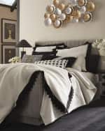 Image 4 of 5: Callisto Home Monte Duvet Cover, Queen
