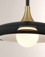 Image 3 of 5: Eurofase Welsh LED Pendant Light, 18"