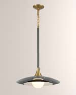 Image 2 of 4: Eurofase Welsh LED Pendant Light, 18"