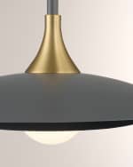 Image 3 of 4: Eurofase Welsh LED Pendant Light, 18"