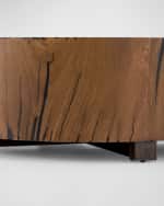 Image 4 of 5: Four Hands Hudson Round Coffee Table