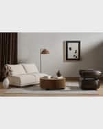 Image 5 of 5: Four Hands Hudson Round Coffee Table