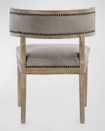 Image 4 of 5: Four Hands Carter Leather Dining Chair