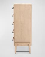 Image 4 of 6: Four Hands Rosedale 6-Drawer Tall Dresser