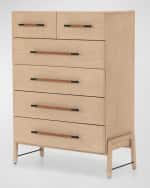 Image 1 of 6: Four Hands Rosedale 6-Drawer Tall Dresser
