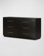 Image 1 of 6: Four Hands Suki 6-Drawer Dresser