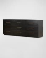 Image 1 of 4: Four Hands Suki 9-Drawer Dresser