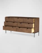 Image 3 of 7: Four Hands Trey 7-Drawer Dresser