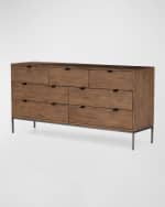 Image 1 of 7: Four Hands Trey 7-Drawer Dresser
