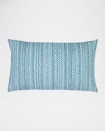 Image 1 of 7: Elaine Smith Kaleidoscope Lumbar Pillow, 12' x 20"
