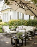 Image 2 of 3: Tempo Patio Zurich Solar Cantilever Umbrella, 11'