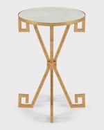 Image 3 of 7: Hera Marble Side Table