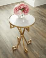 Image 1 of 7: Hera Marble Side Table