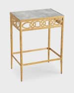 Image 3 of 6: Lukas Marble Side Table