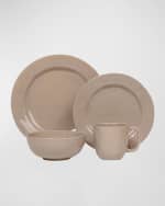 Image 1 of 6: Juliska Puro Taupe 4-Piece Place Setting 