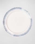 Image 1 of 6: Juliska Sitio Stripe Delft Blue Dinner Plate 