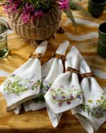 Image 4 of 5: Juliska Meadow Walk Linen Napkin