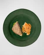 Image 3 of 6: Juliska Puro Basil Dessert Salad Plate 
