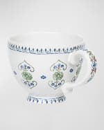Image 2 of 5: Juliska Villa Seville Chambray Breakfast Cup 