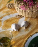 Image 4 of 5: Juliska Leonardo and Donatello Turtle Salt & Pepper Shakers 