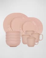 Image 1 of 5: Juliska Puro Blush 16-Piece Dinnerware Set 