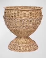 Image 1 of 2: Juliska Provence Rattan Urn, 15" 