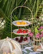 Image 6 of 6: Juliska Sofia Melamine Dessert/Salad Plate