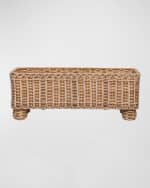 Image 1 of 3: Juliska Provence Rattan Rectangular Planter
