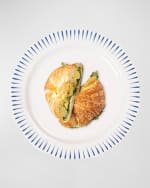 Image 2 of 5: Juliska Sitio Stripe Delft Blue Dessert/Salad Plate 