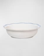 Image 1 of 5: Juliska Sitio Stripe Delft Blue Serving Bowl, 12"