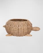Image 1 of 6: Juliska Provence Turtle Rattan Bowl 