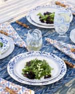 Image 3 of 5: Juliska Sitio Stripe Delft Blue 4-Piece Place Setting 